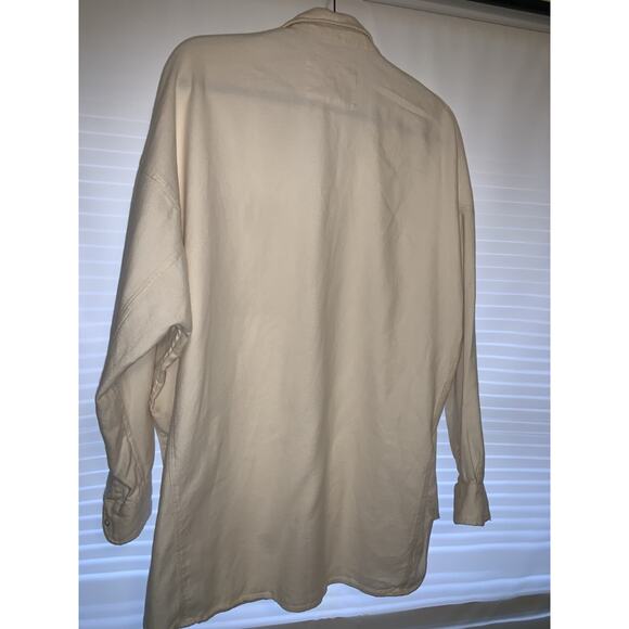 Frank & Eileen Mcloghlin Oversized Button Down Shirt Women's Minimalist Luxury S - Picture 3 of 7